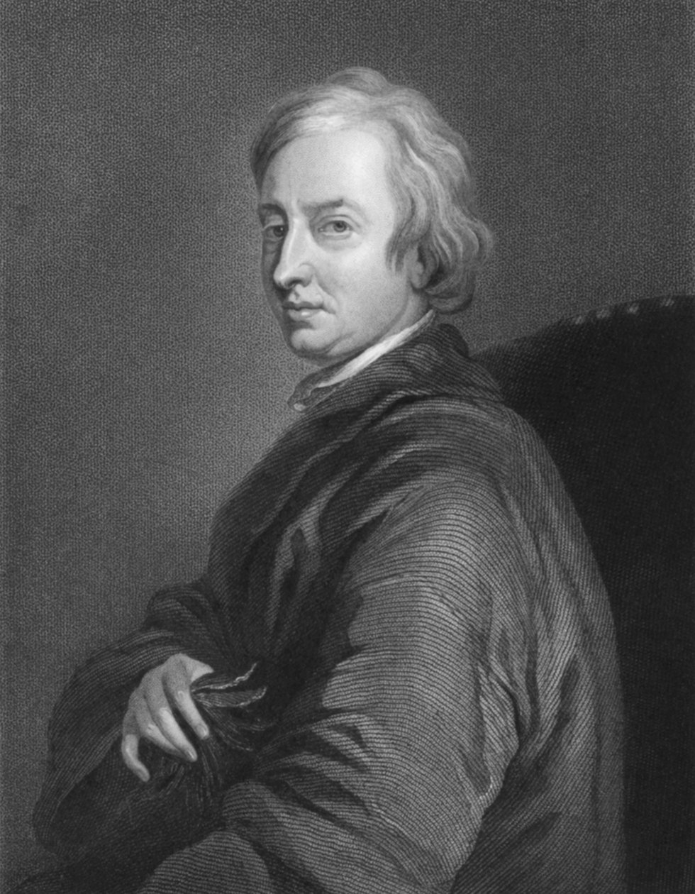 Angielski poeta John Dryden, Londyn, Anglia, ok. 1670 autorstwa Unknown