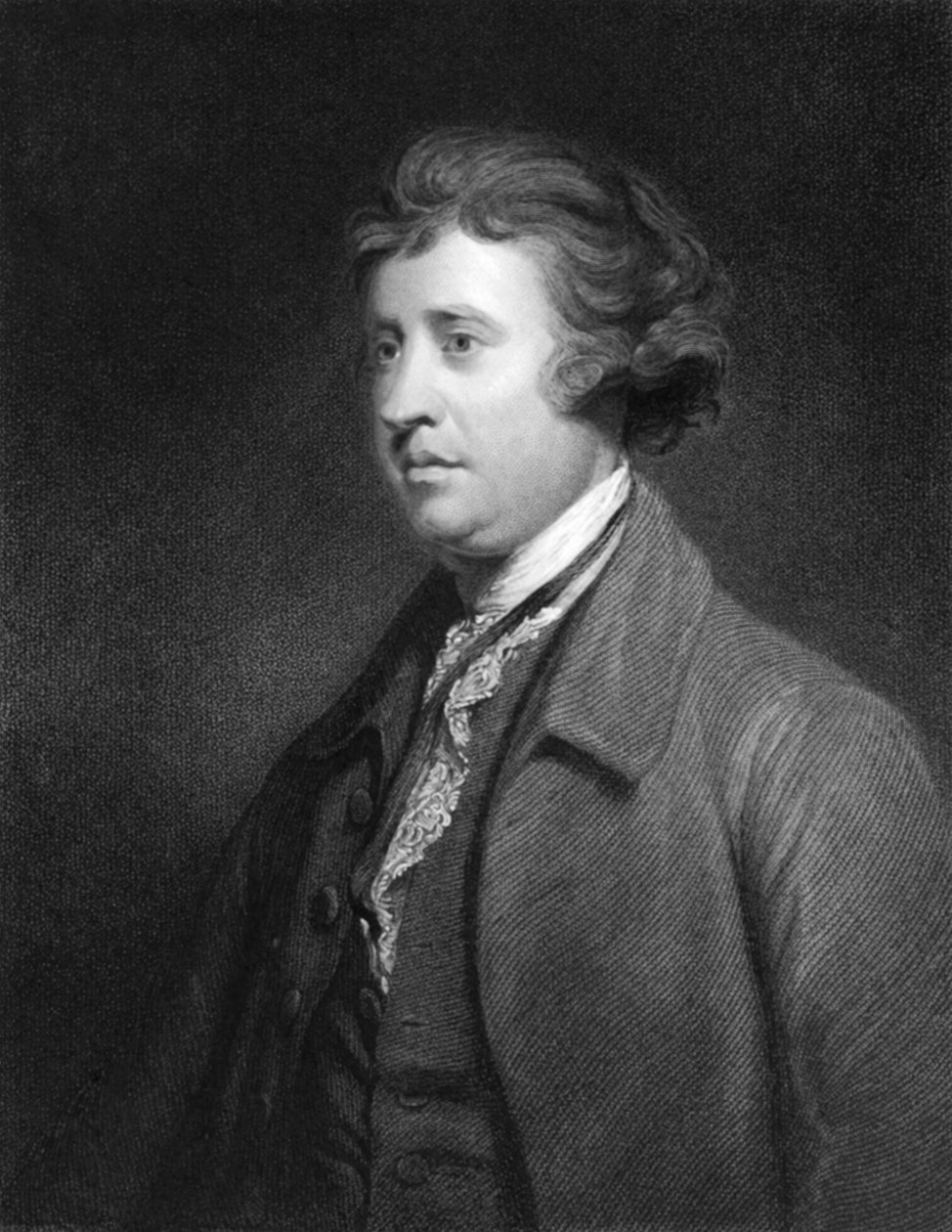 Filozof Edmund Burke autorstwa Unknown