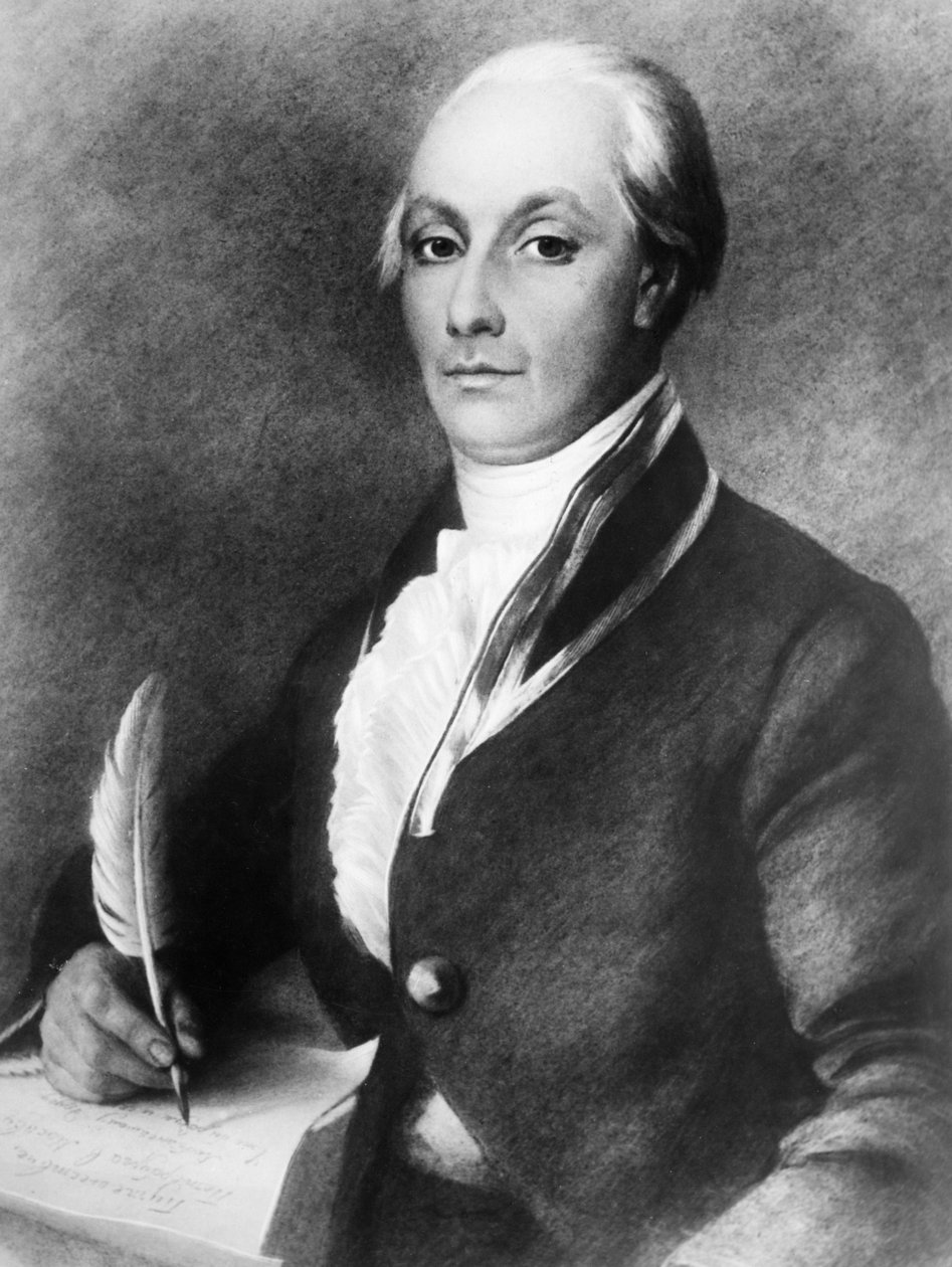Portret rosyjskiego pisarza i filozofa rewolucyjnego Aleksandra Radiszchowa (1749 - 1802), autorstwa A. Laktionowa. autorstwa Unknown