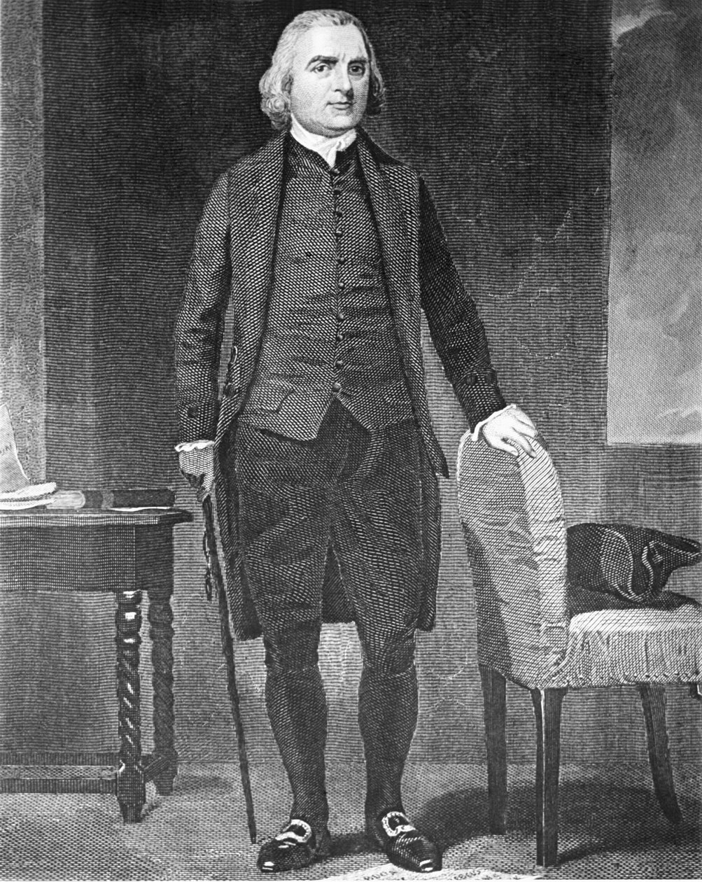 Samuel Adams, amerykański mąż stanu autorstwa Unknown