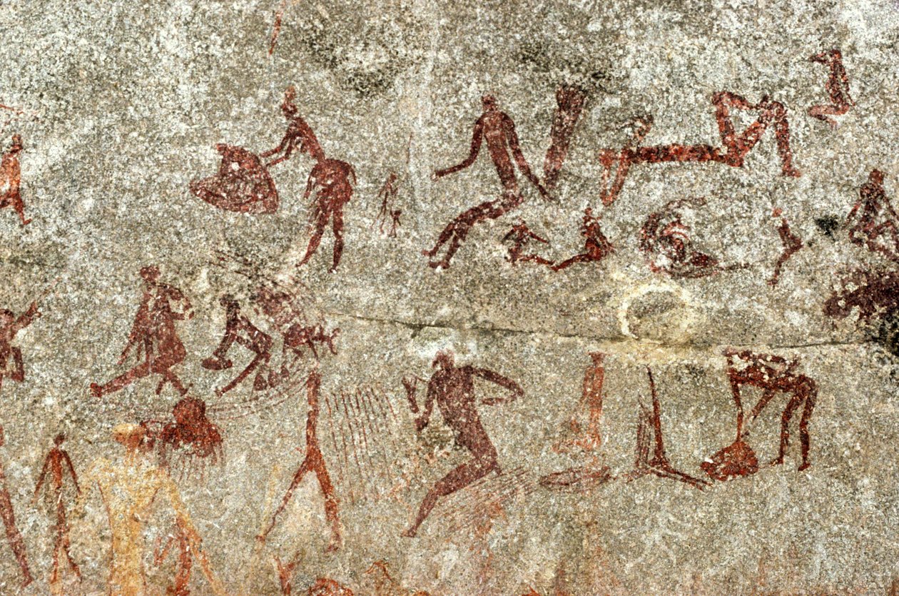 San Rock Art, Republika Południowej Afryki autorstwa Unknown