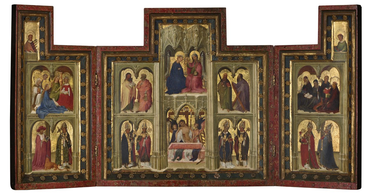 Tryptyk Norfolk autorstwa Anonymous