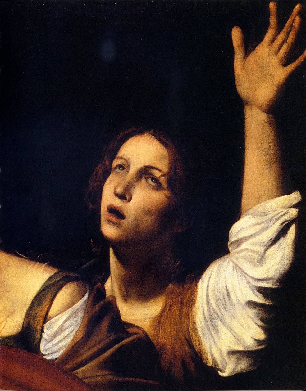 Osadzanie (detal 1) Caravaggio autorstwa Michelangelo Merisi Caravaggio