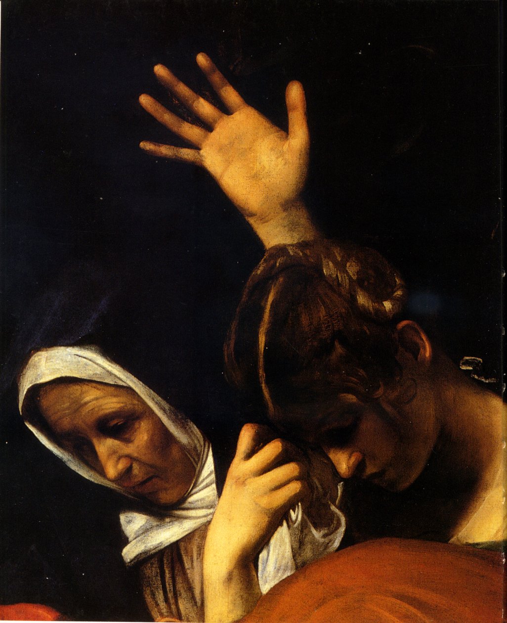 Osadzanie (detal 2) Caravaggio autorstwa Michelangelo Merisi Caravaggio