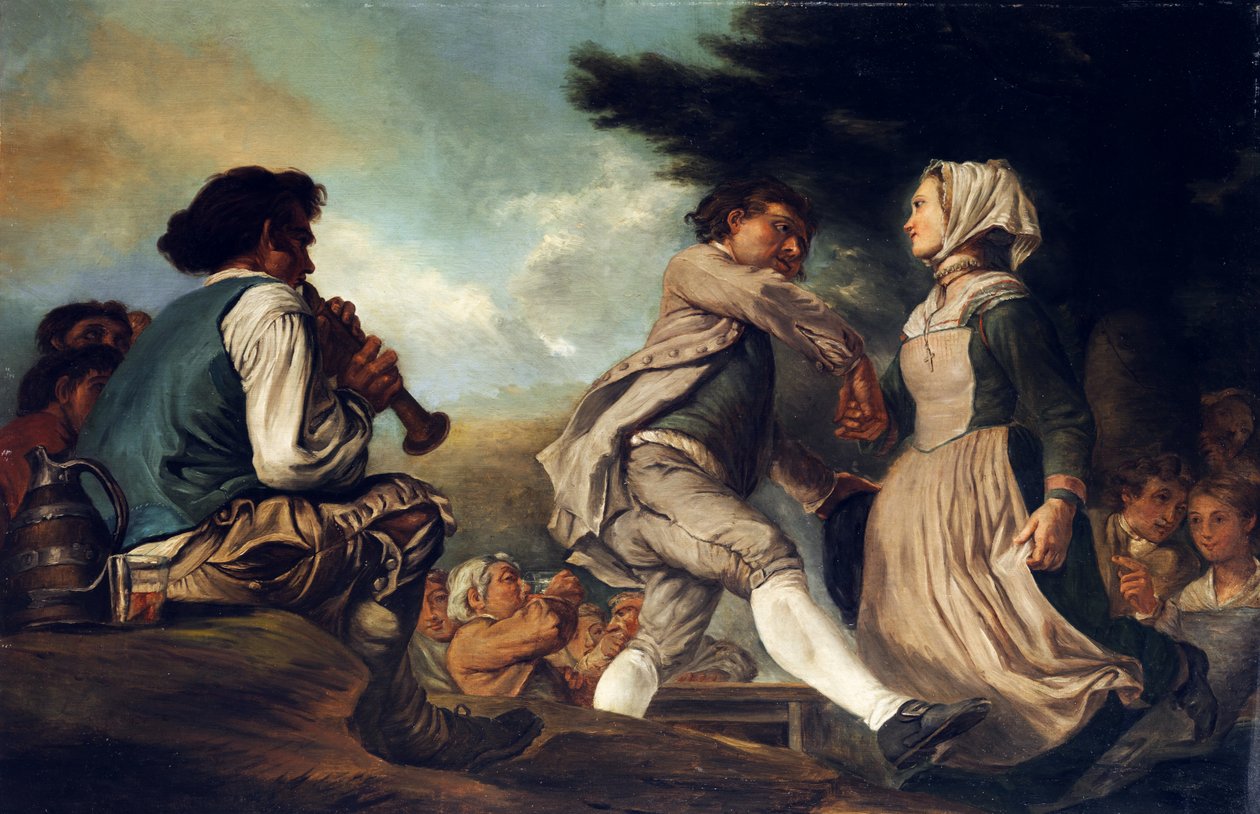 Taniec chłopski. autorstwa Unknown
