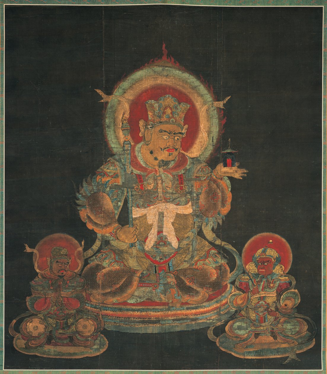 Bishamonten (Skt., Vaisravana) autorstwa Unknown