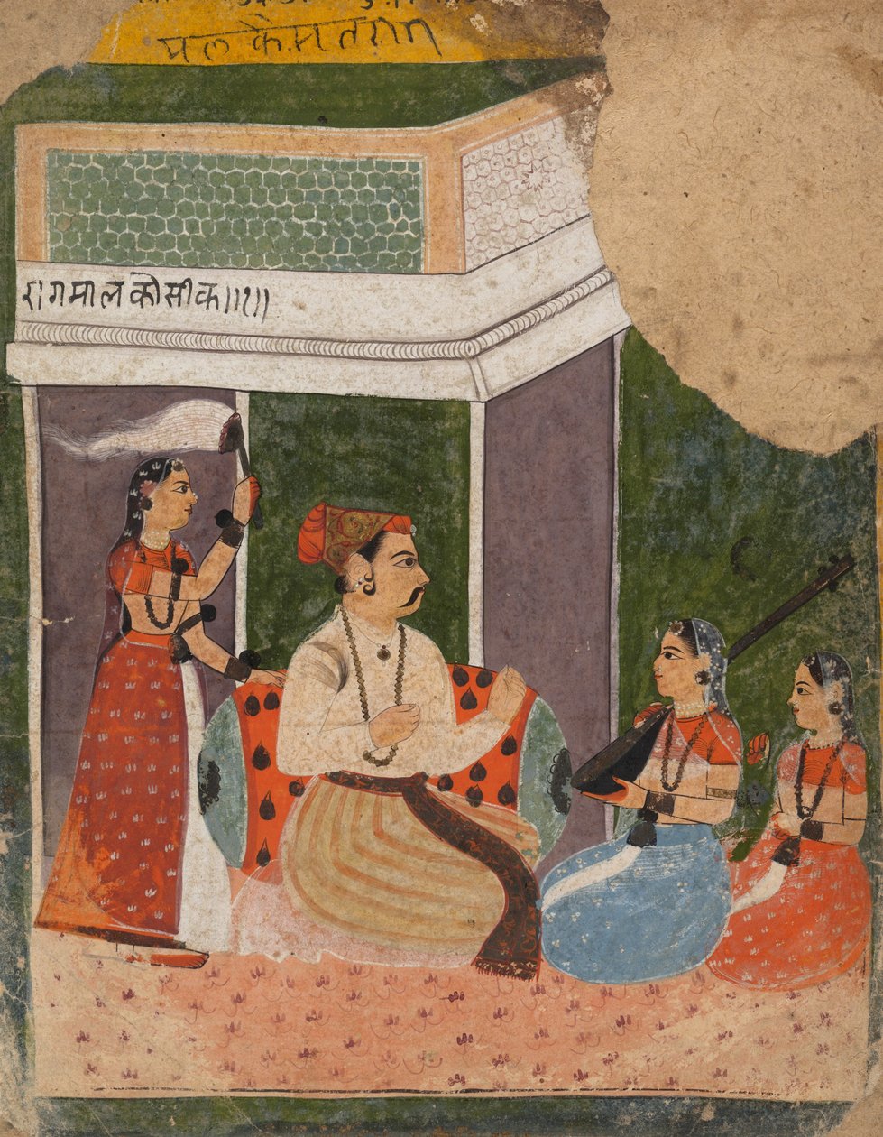 Raga Malkos. Marwar, Jodhpur autorstwa Unknown