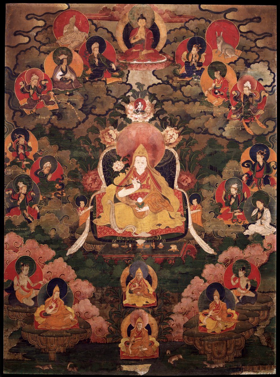 Siódmy Dalajlama, Kalzang Gyatso (1708–1757) autorstwa Unknown