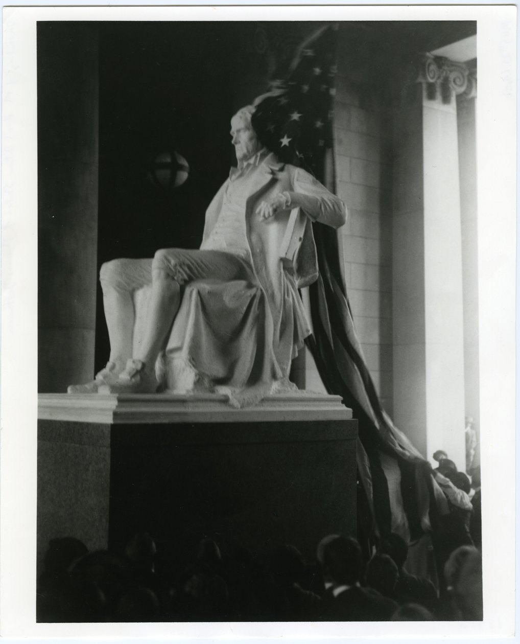 Odsłonięcie pomnika Karla Gorzkiego Thomasa Jeffersona w Jefferson Memorial Building autorstwa Unknown