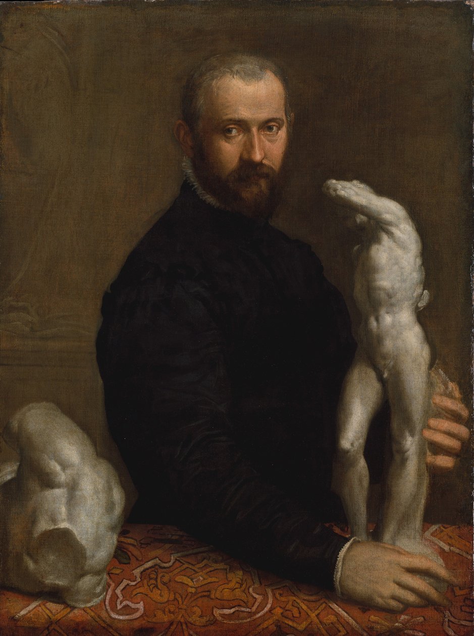 Alessandro Vittoria, ok. 1580 (olej na płótnie) autorstwa Veronese