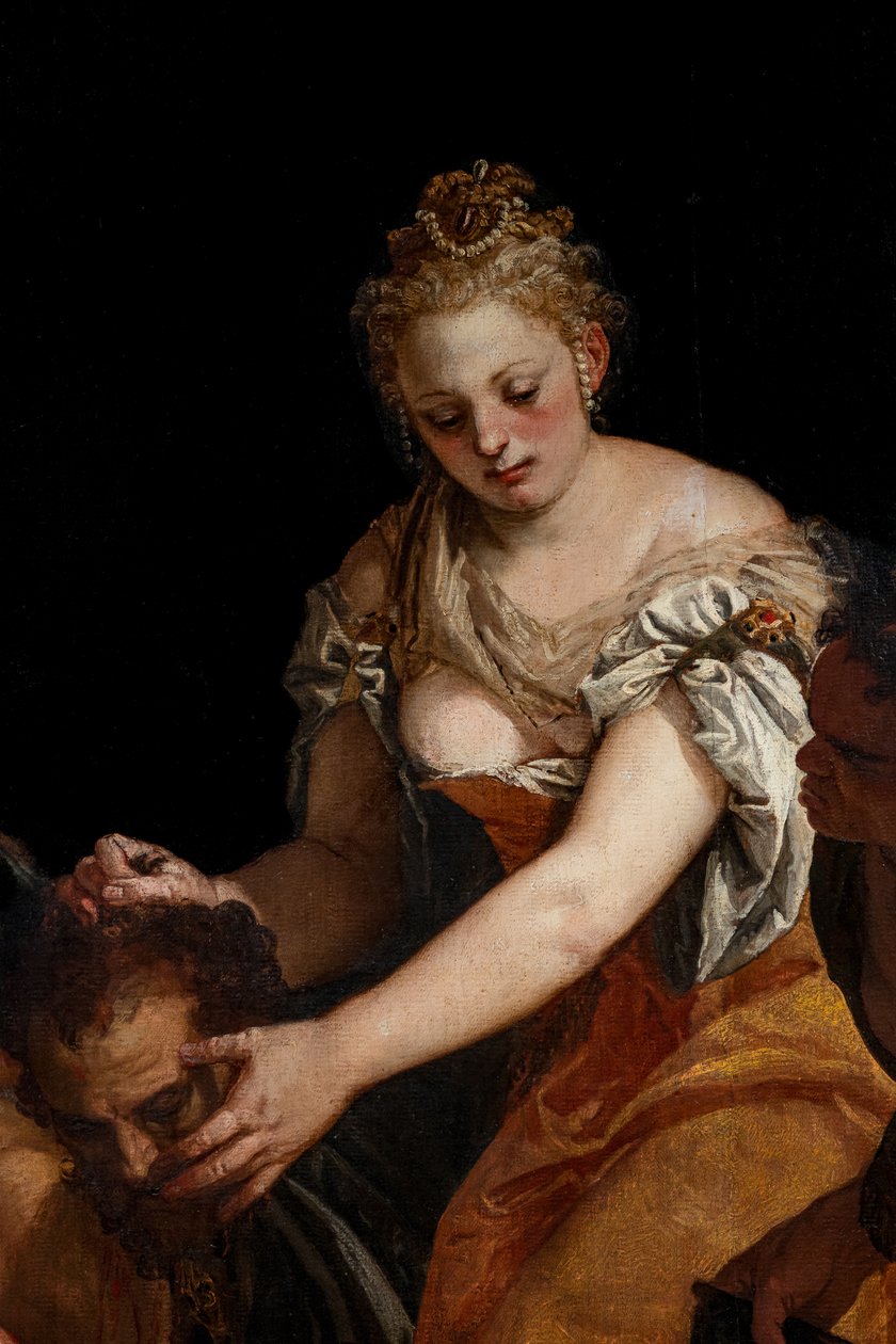 Judyta z głową Holofernesa, fragment autorstwa (1528 88) Veronese