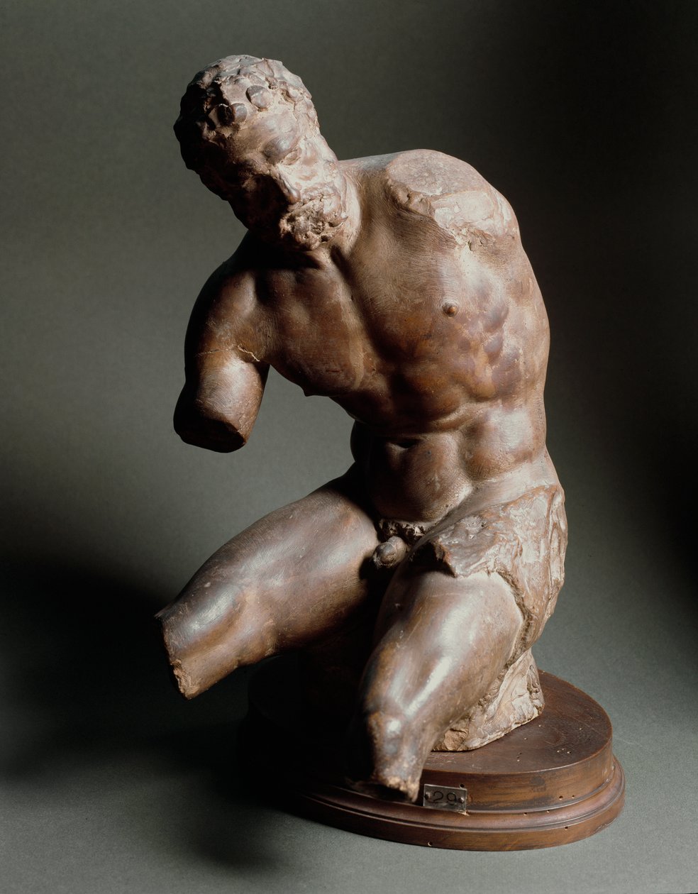 Męski tors. Rzeźba autorstwa Giambologna