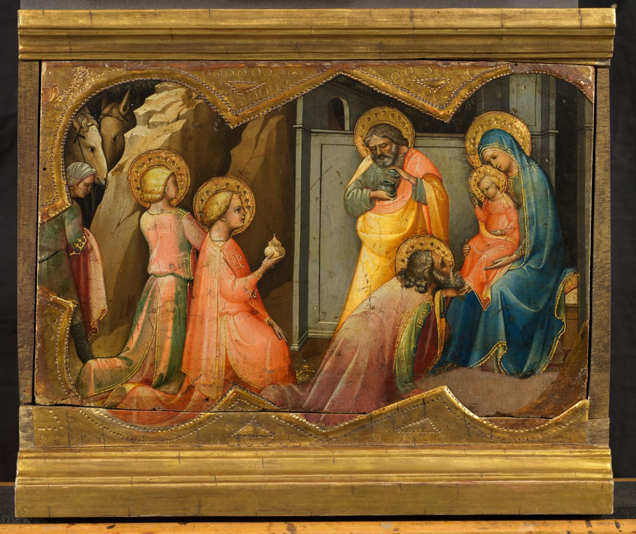 Adoracja Trzech Króli autorstwa (c.1370 1425) Lorenzo Monaco