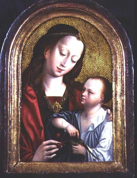 Madonna z Dzieciątkiem autorstwa (studio) Master of the Magdalene Altarpiece