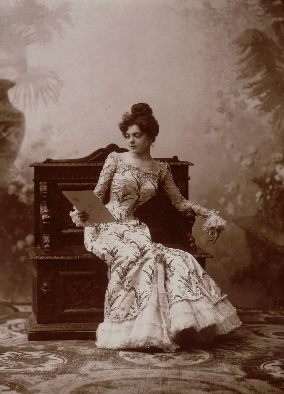 Aktorka teatru autorstwa Unknown