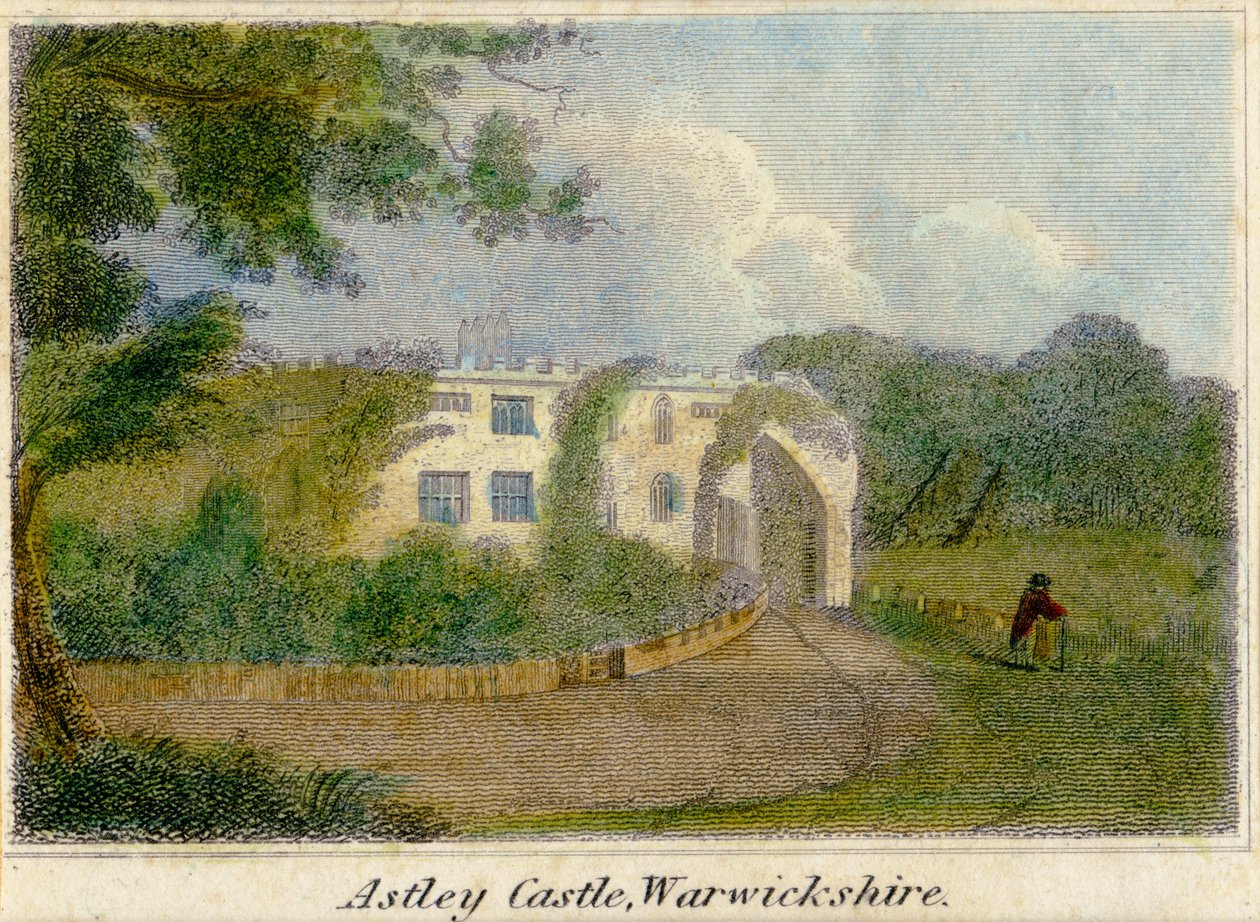 اسټلي کیسل، وارویکشایر، c.1830 پولی autorstwa Unknown