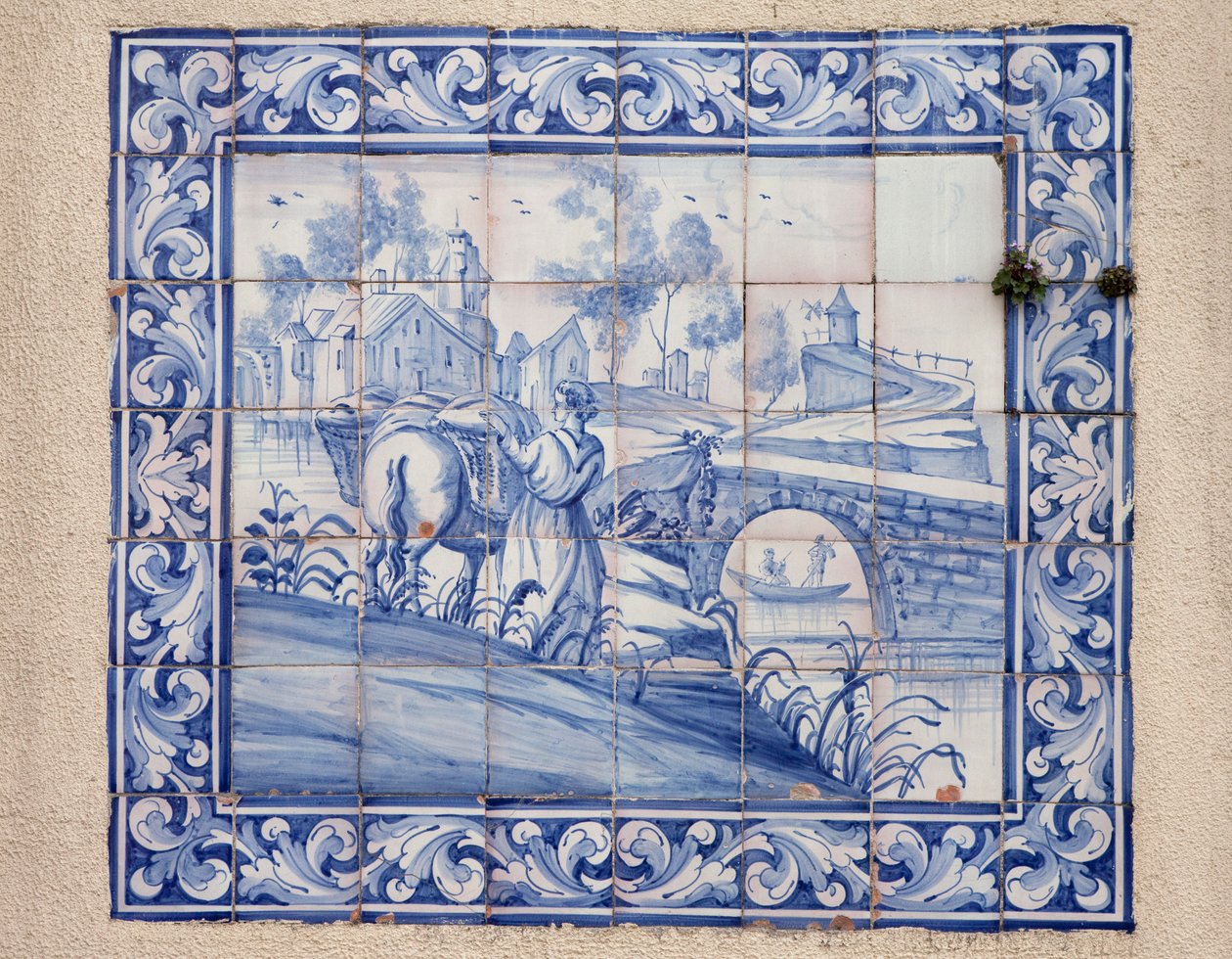 Azulejo, Lizbona, Portugalia autorstwa Unknown
