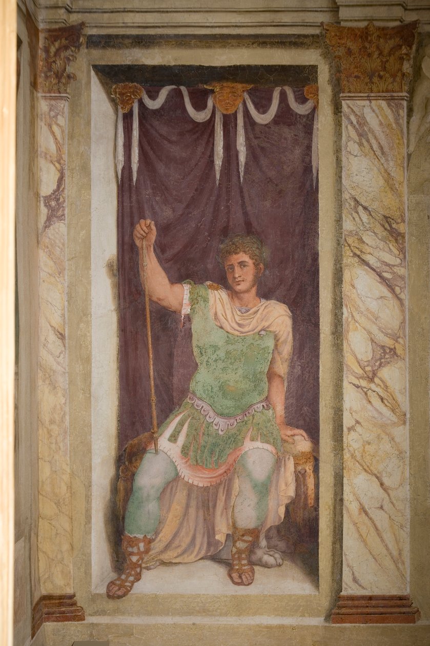 Fresco, Villa dei Vescovi, Luvigliano, Wenecja Euganejska, Włochy autorstwa Unknown