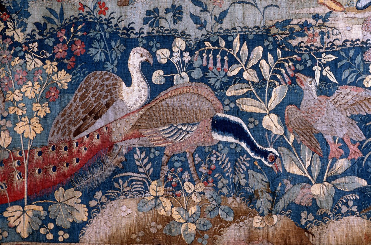 Manche N* 076, Musee de St Lo, "The Englishment", gobelin z detalami autorstwa Unknown