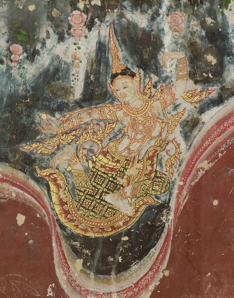 Istota nadprzyrodzona, Wat Suwannaram, Thonburi, Tajlandia autorstwa Unknown