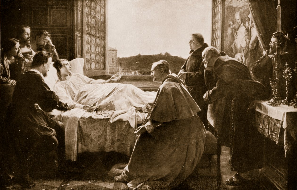 Śmierć Rafaela autorstwa Unknown