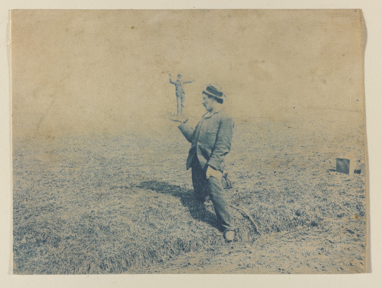 G.A. Reid i Chas. Wagner: Filadelfia w perspektywie, c.1883 (cyjanotyp) autorstwa American Photographer