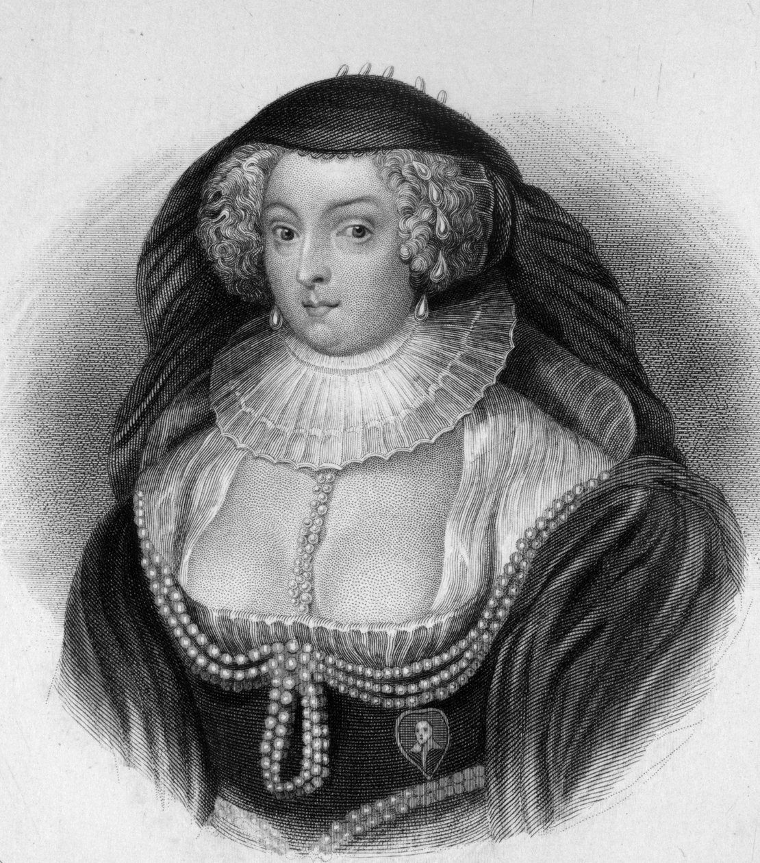 Lady Frances Howard autorstwa English School