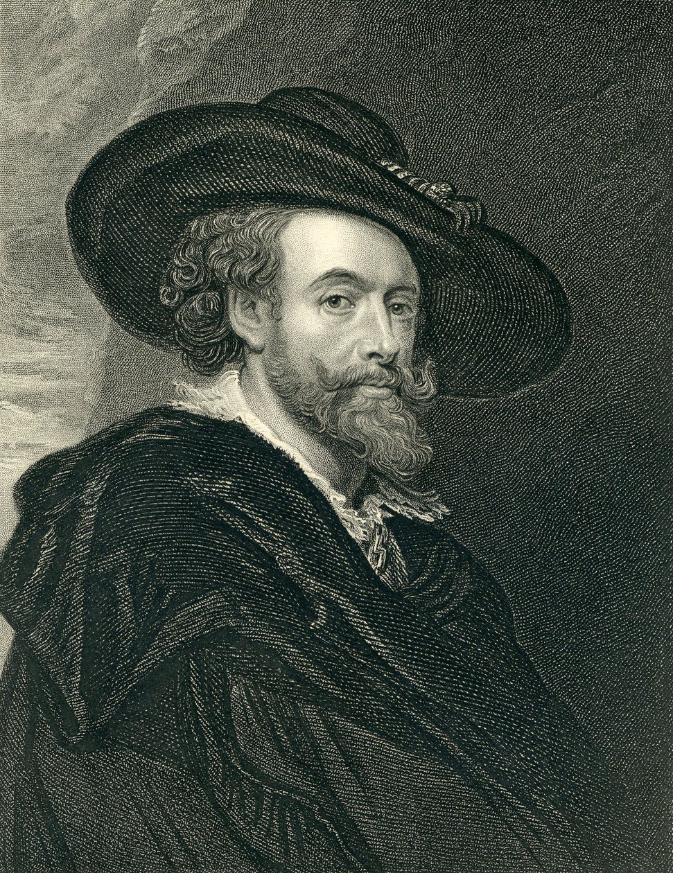Peter Paul Rubens (1577-1640) autorstwa English School