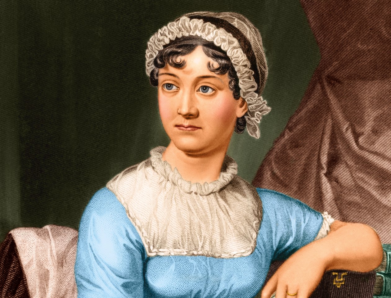 Portret Jane Austen autorstwa English School