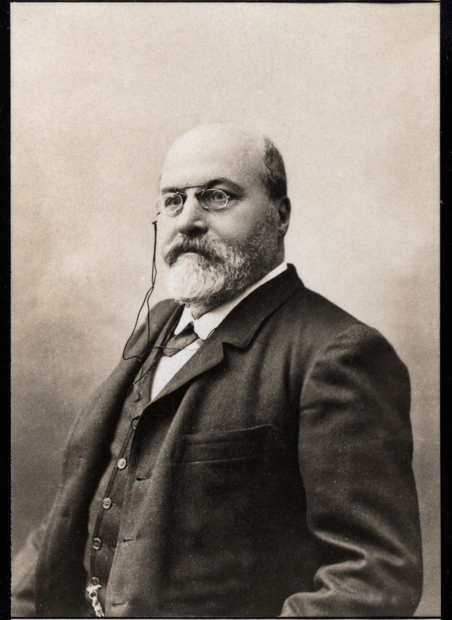 Portret Arthura Ranca (1831-1908), francuskiego polityka i pisarza. autorstwa French Photographer