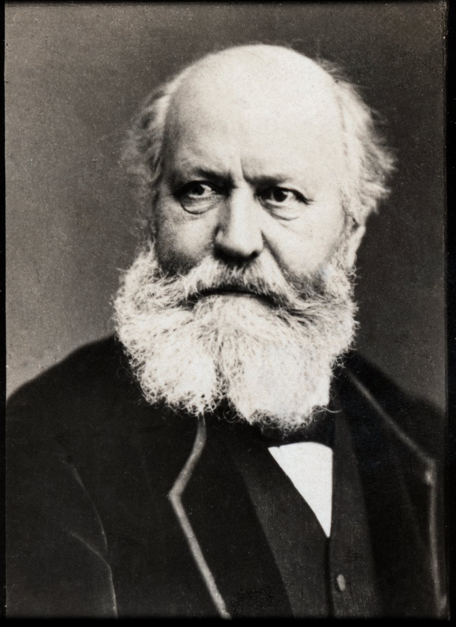 Portret Charlesa Gounoda (1818-1893), francuskiego kompozytora. autorstwa French Photographer