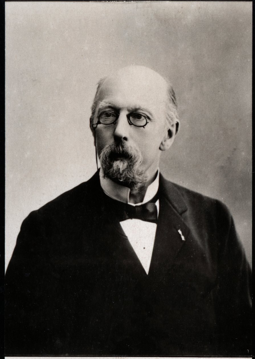 Portret Edmonda Bertranda (ur. 1842), sędziego francuskiego. autorstwa French Photographer
