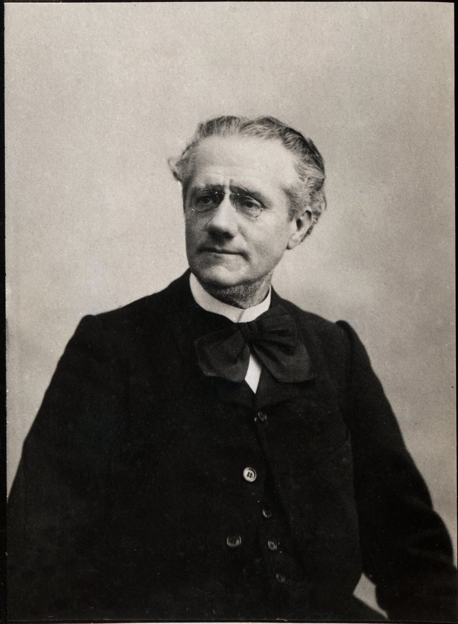 Portret Eugene Pouilleta (1835-1905), francuskiego prawnika. autorstwa French Photographer