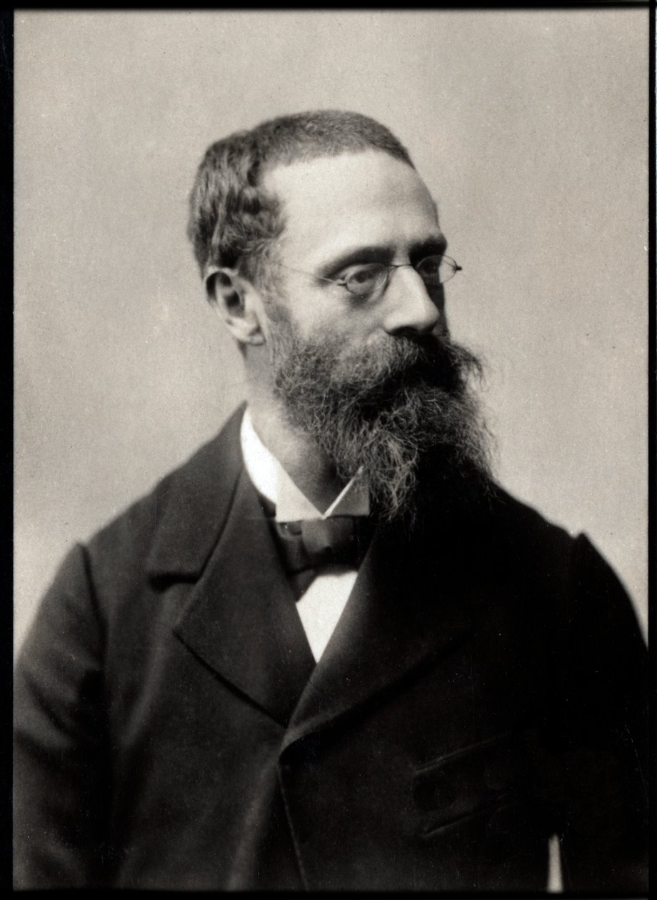 Portret Francisa Tattegraina (1852-1915), francuskiego malarza. autorstwa French Photographer