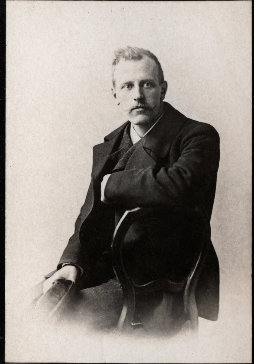 Portret Fridtjofa Nansena (1861-1930) z 1897 r. autorstwa French Photographer