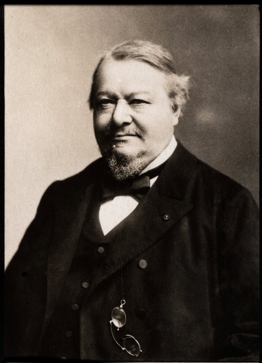 Portret Stephane Tarniera (Docteur Tarnier) (1828-1897), francuskiego położnika. autorstwa French Photographer