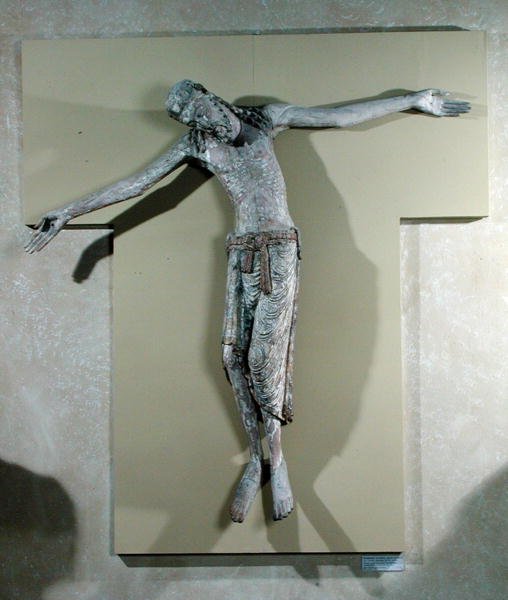 Chrystus na krzyżu (drewno) autorstwa French School
