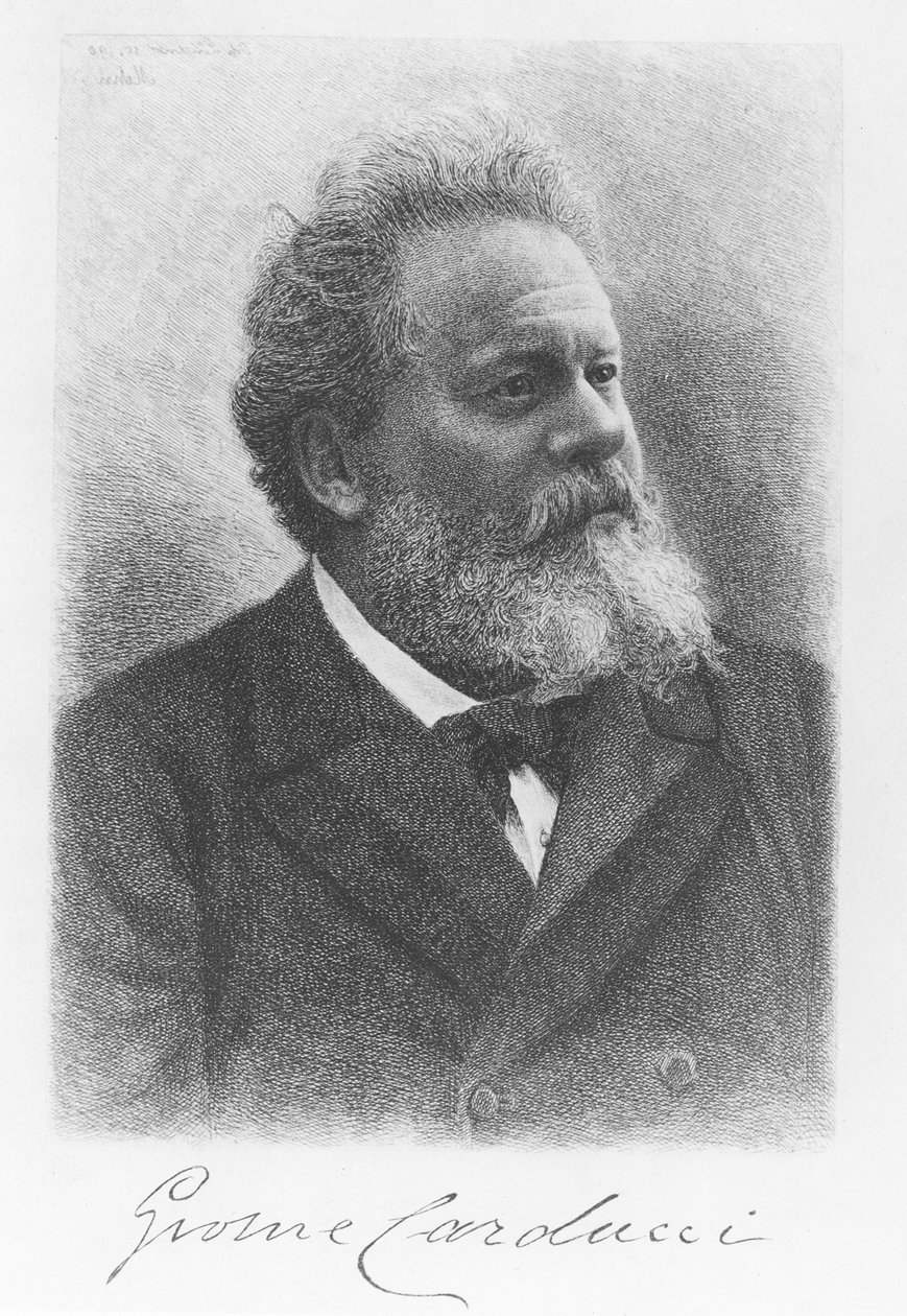 Giosuè Carducci autorstwa French School