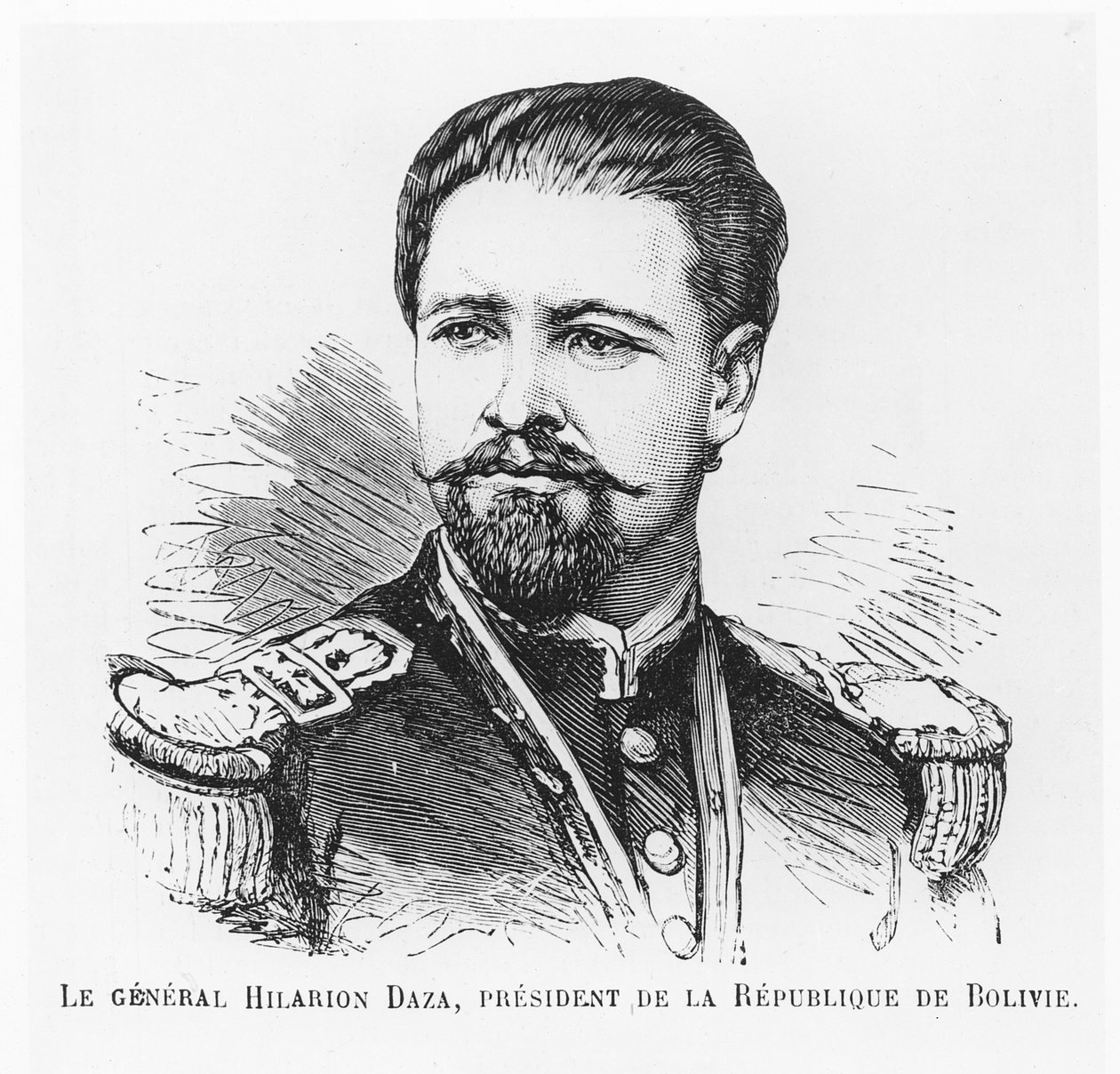 Hilarion Daza, Prezydent Boliwii autorstwa French School