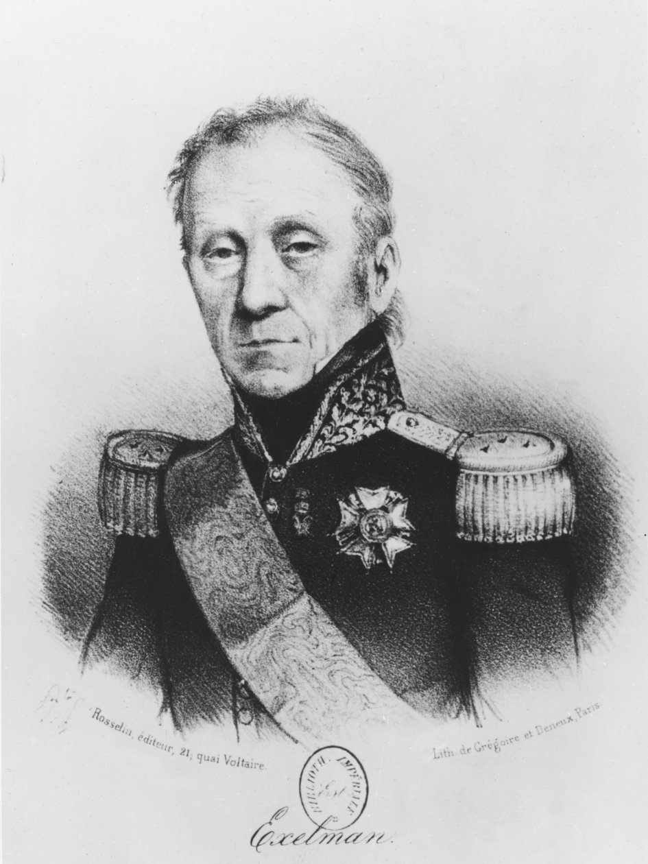 Marszałek Rémi Joseph Isidore Exelmans, 1. hrabia Exelmans autorstwa French School