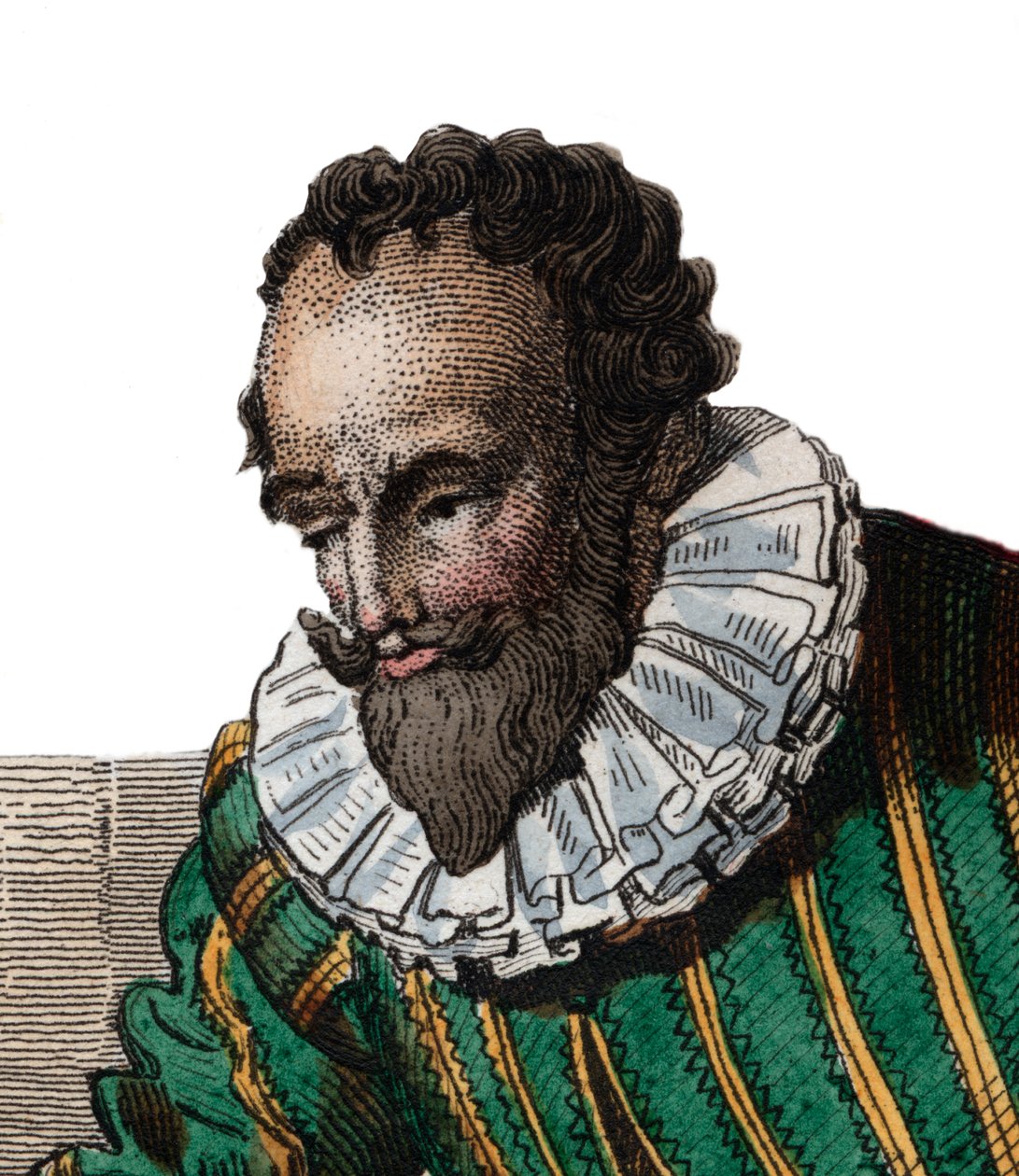 Portret Francois de Malherbe (1555-1628), francuskiego poety, krytyka i tłumacza. autorstwa French School