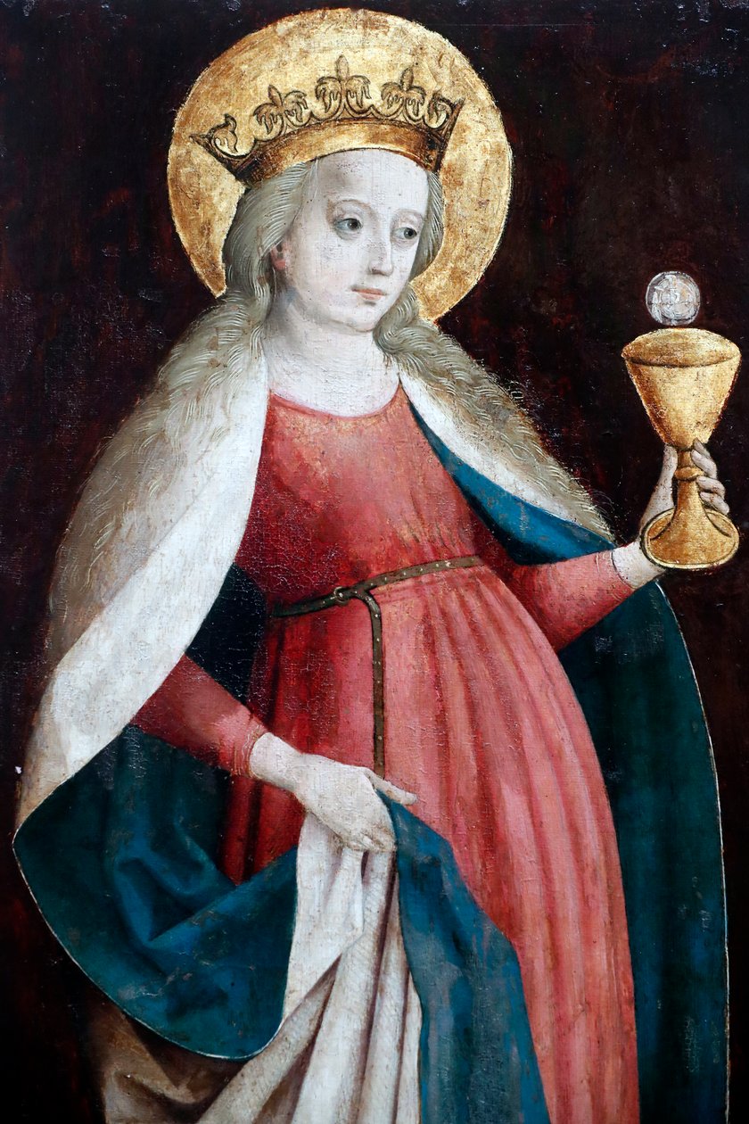 Św. Barbara autorstwa Unknown