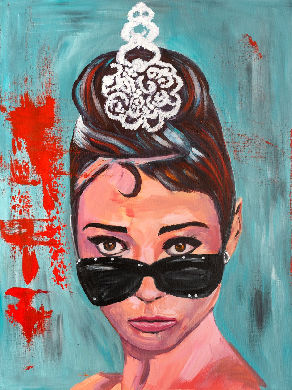 Audrey Hepburn autorstwa H.Opitz