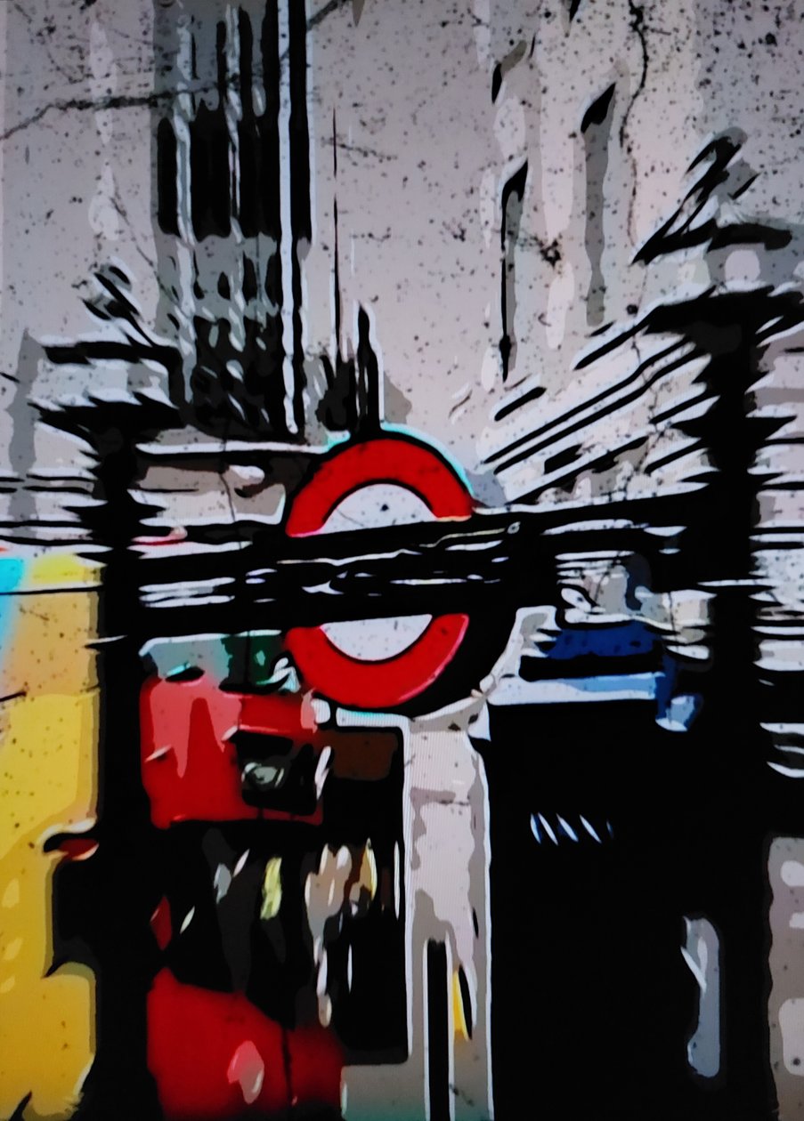 Londyńskie metro autorstwa Mavet