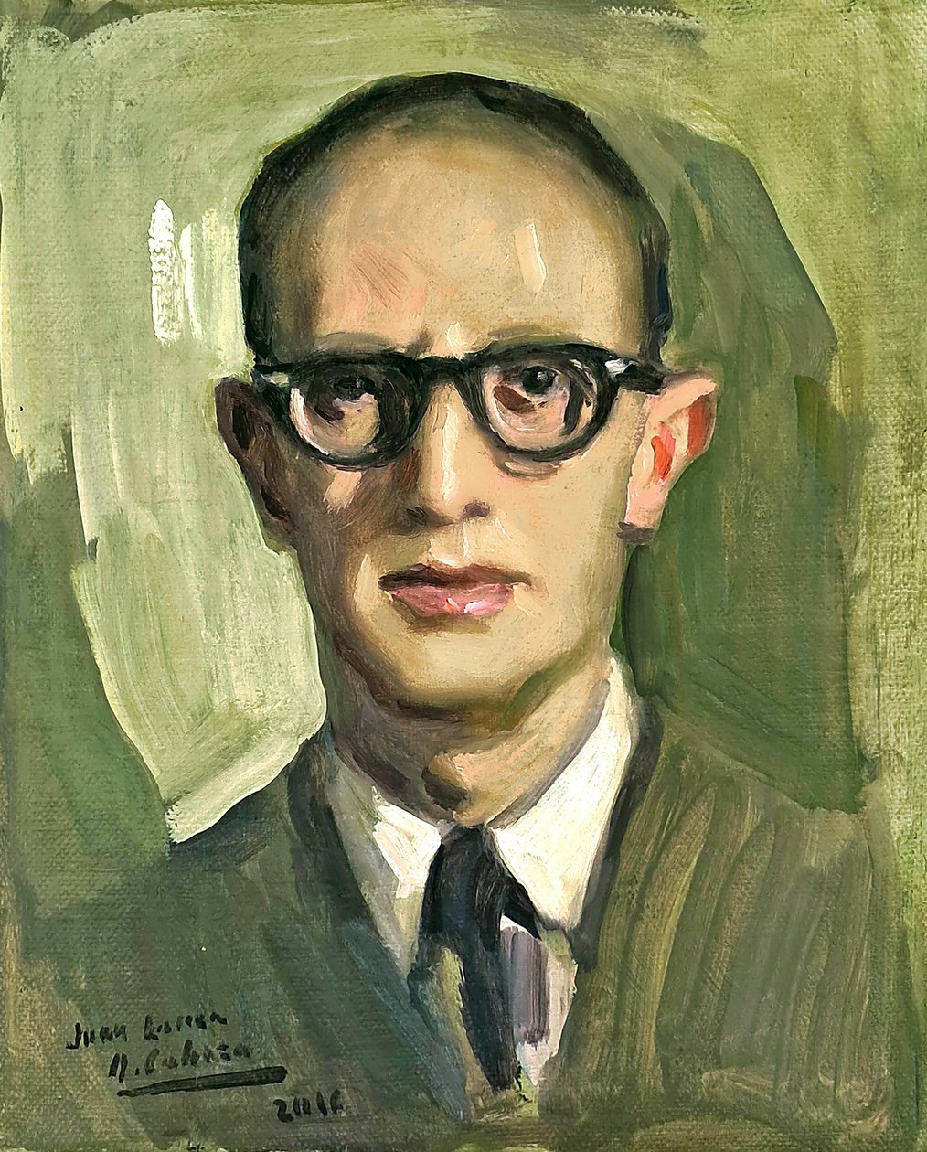 Juan Larrea Celayeta autorstwa Alejandro Cabeza