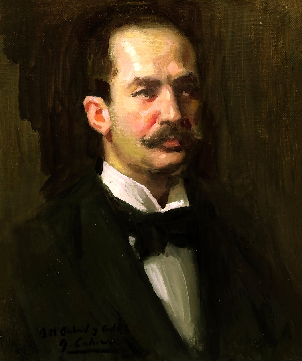 José María Gabriel y Galán autorstwa Alejandro Cabeza