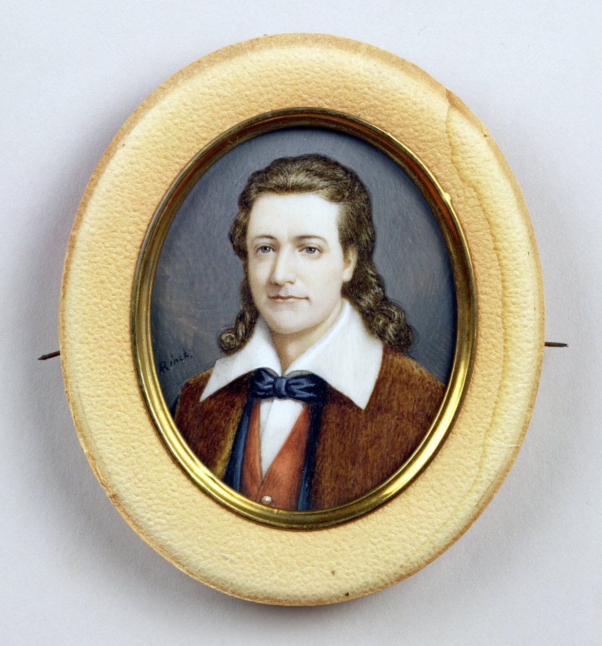 John Woodhouse Audubon (1812-62), ok. 1845 r. autorstwa A. D. Rinck