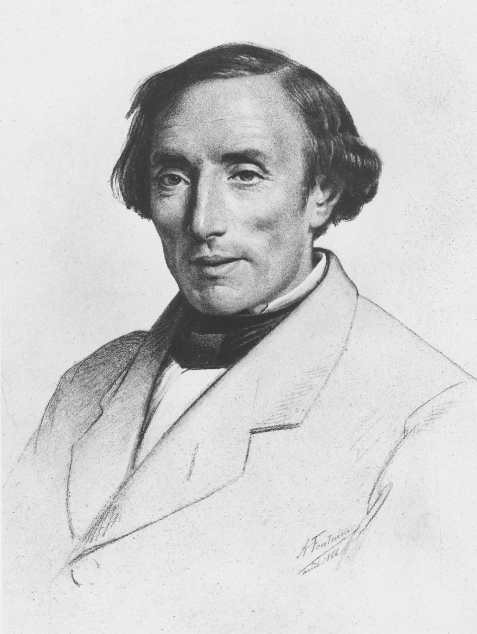 Ernest Bersot, 1866 autorstwa A. Fontaine