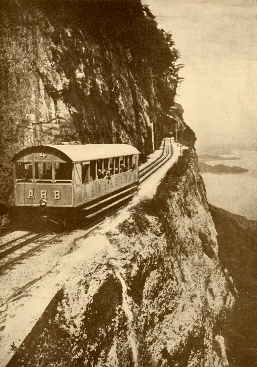 „Na Kolei Arth-Rigi”, 1930. autorstwa A.G Werthi