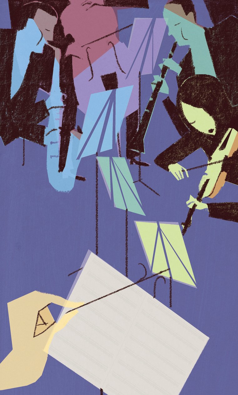 Dyrygent, 2010 autorstwa A.Richard Allen